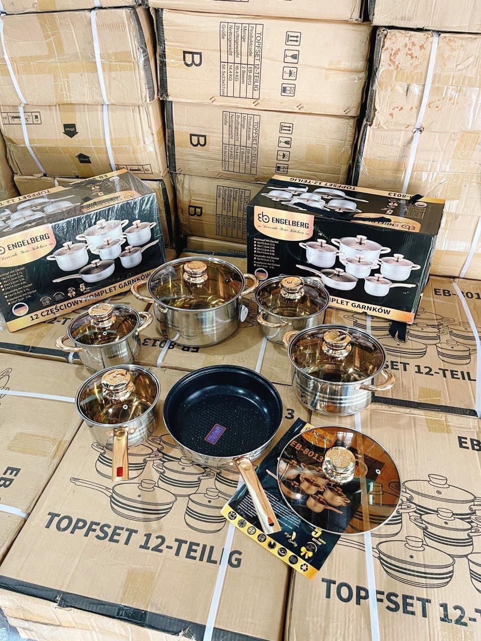 BỘ NỒI ĐỨC NHẬP KHẨU XỊN XÒ